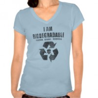 Camiseta biodegradable mujer